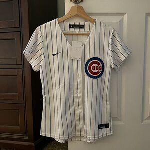 Women’s Chicago Cubs Nike White Home Replica Team Jersey Sz: M